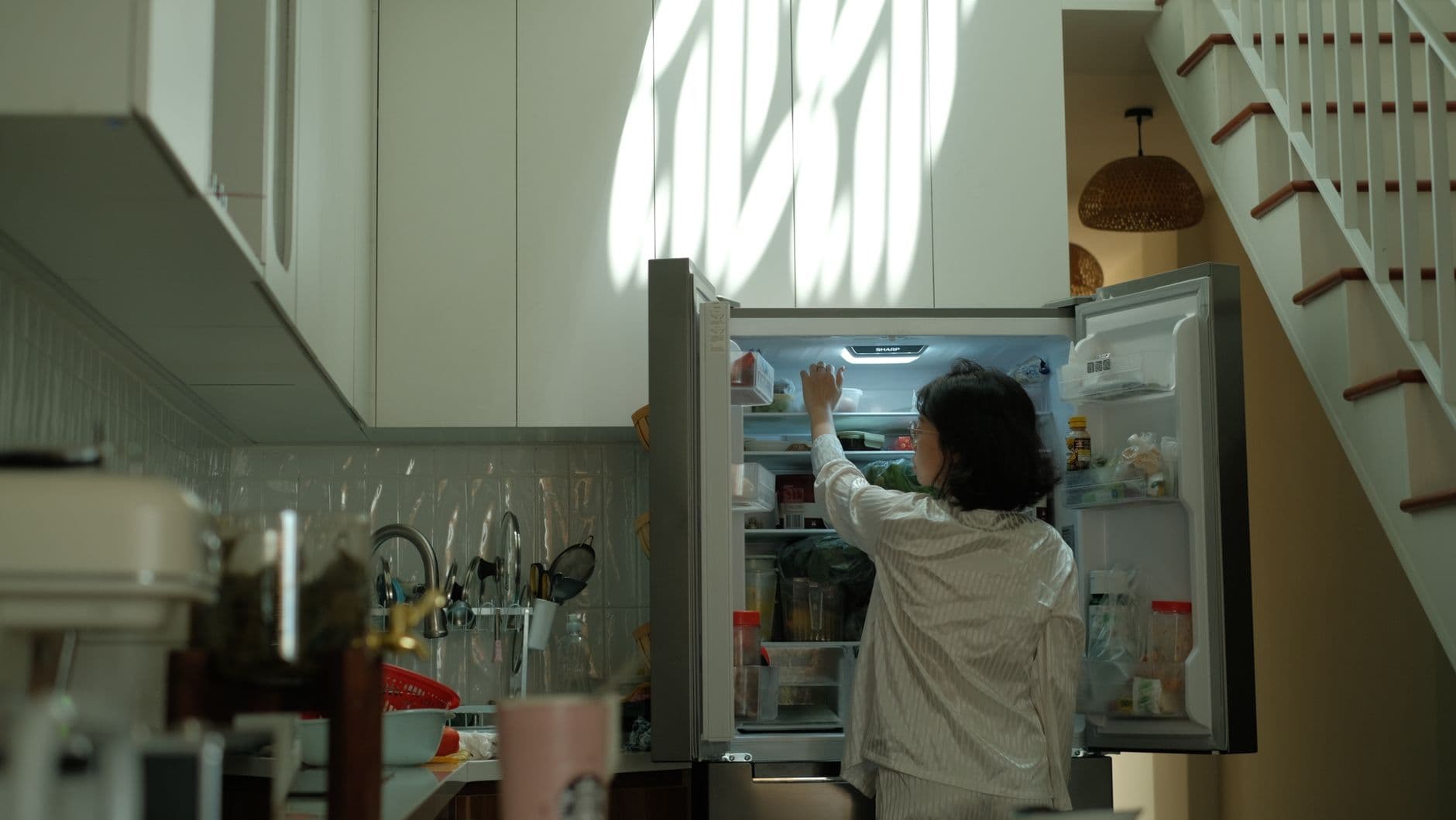 modern refrigerator kitchen